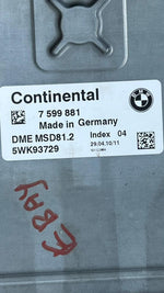 Bild in die Galerieansicht laden, BMW 3, 5 SERIES 5WK93729 MSD81.2 Engine Control Unit 7599881 ECU