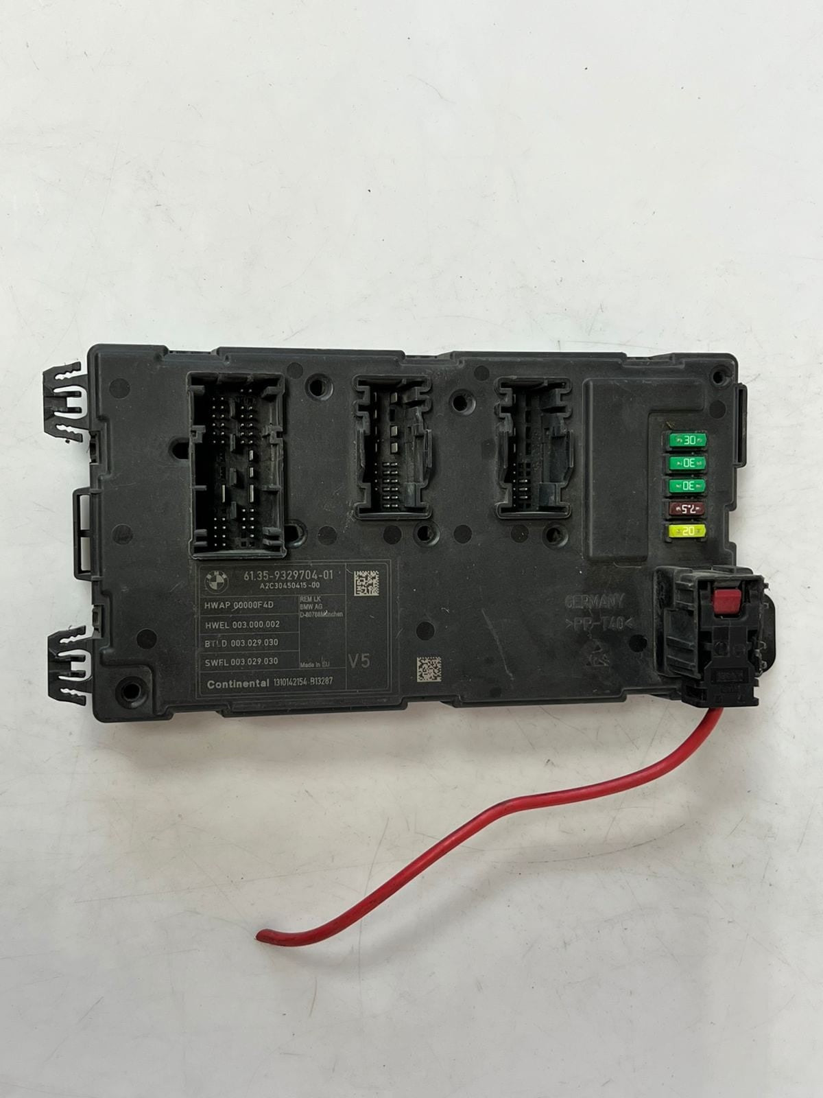 2014 BMW 4 F32 F33 comfort control unit electrical system control unit 9329704 