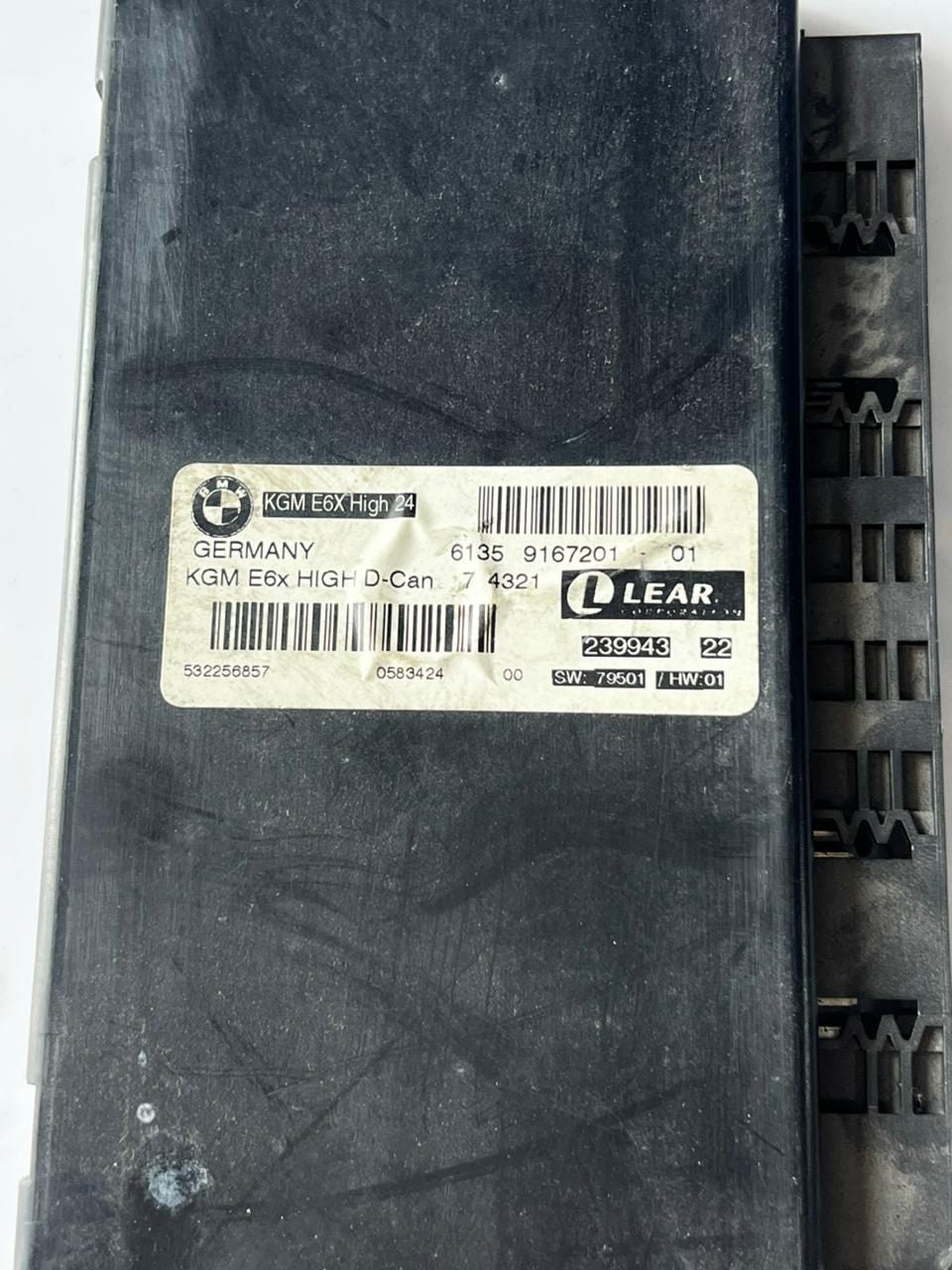 2008-2010 BMW 528i Body Gateway Control Module 9167201 E60 E61 5 Series