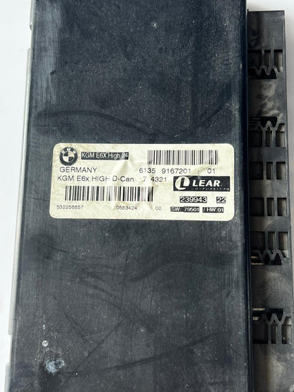 2008-2010 BMW 528i Body Gateway Control Module 9167201 E60 E61 5 Series