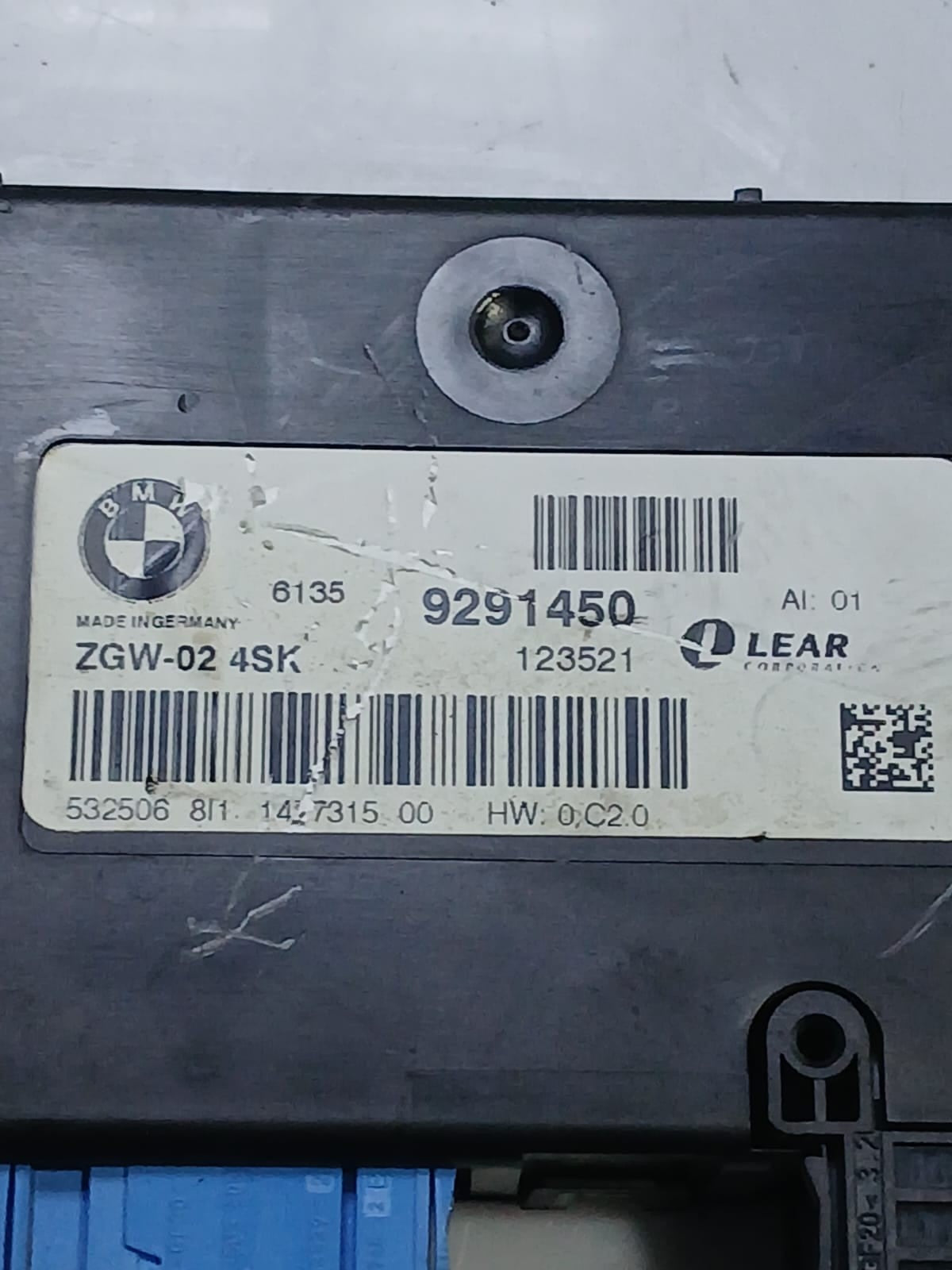 2011-2013 BMW F10 5 Series F11 F02 F01 528i Gateway Control Module 9291450 OEM