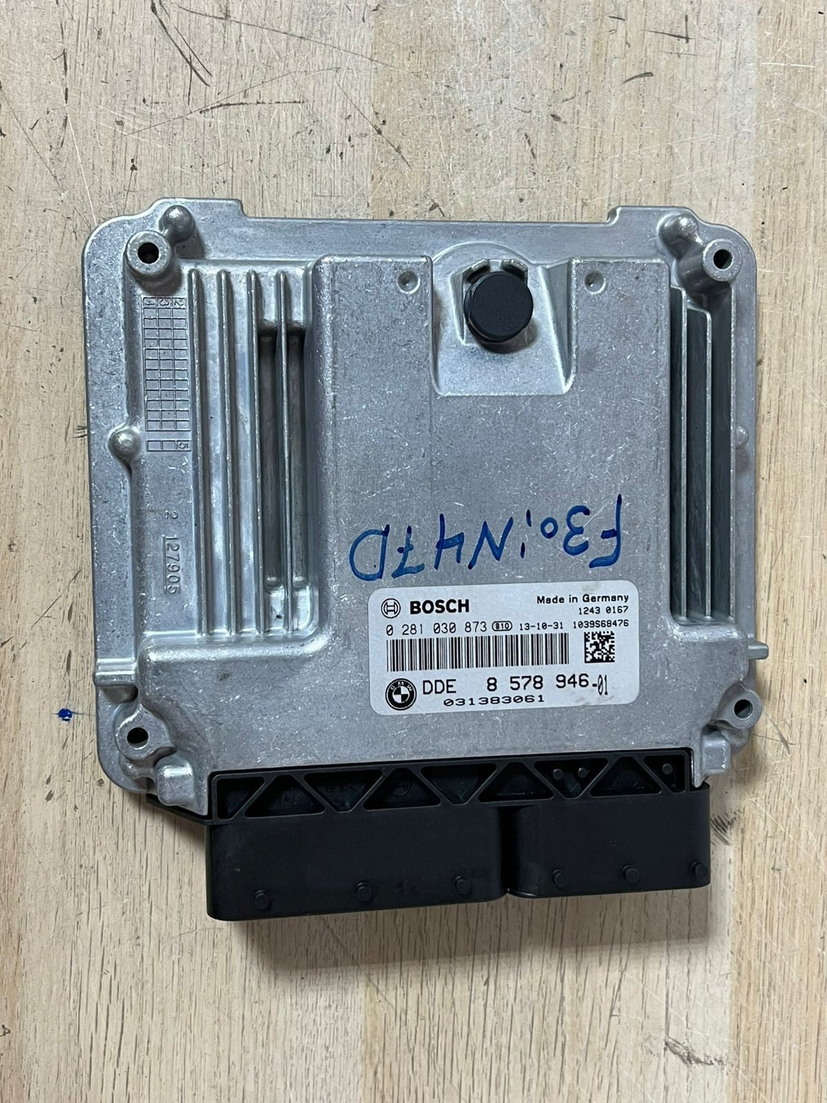 BMW F F30 184HP N47N Engine ECU Kit DDE 8578946 Automatic + 2KEYS + FEM