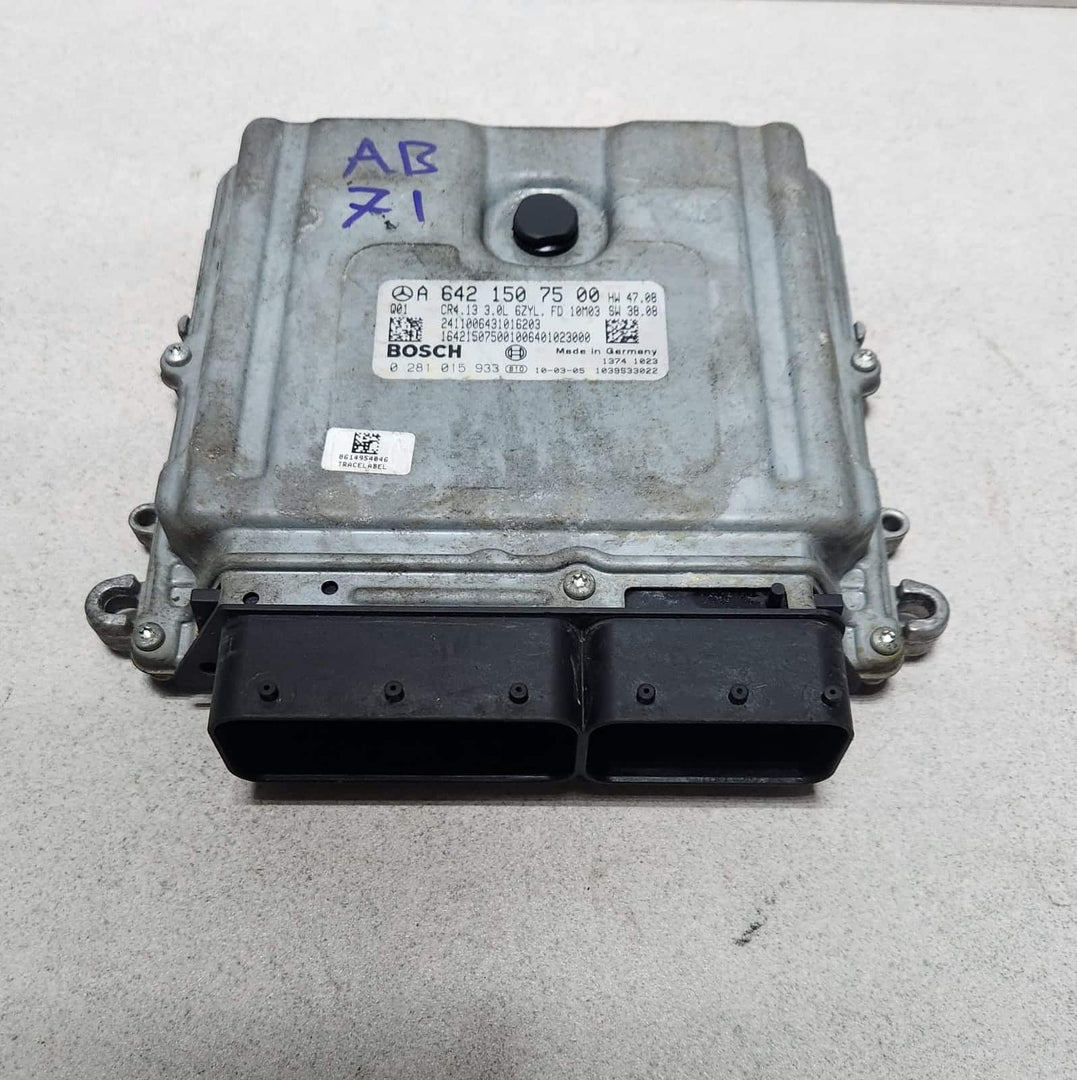 Mercedes-Benz ML320 Engine Control Module A6421507500 2007-2012 W164 350 CDI