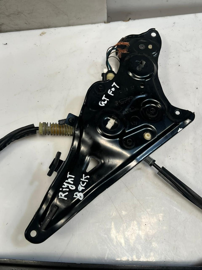 2013-2018 BMW 650i GT F07 6' F06 Rear Right Door Window Regulator 7275400 OEM