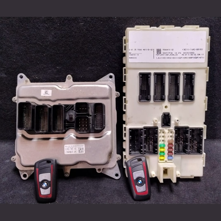 BMW F30 320i N20 ENGINE CONTROL Unit ECU SET DME 8631725