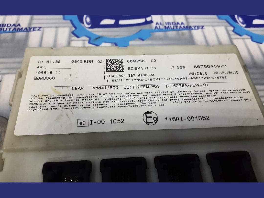 BMW  320D 2015 F30 B47  ENGINE CONTROL UNIT ECU KIT 8596362