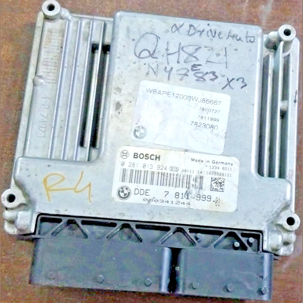 BMW X3 E83 2007 DIESEL AUTO Engine control unit module ECU DDE 7811999