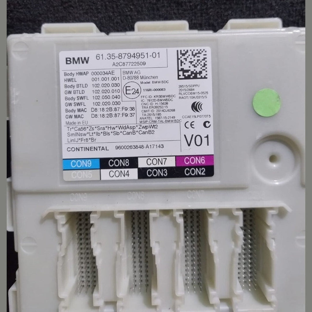 OEM BMW G30 G31 G12 X4 X3 G01 G02   B48  ENGINE CONTROL UNIT SET NO KEY -8692961