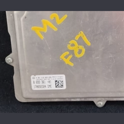 BMW F87 M2 Engine Control UNIT   DME 8693361 N55 370 HPv ECU ONLY