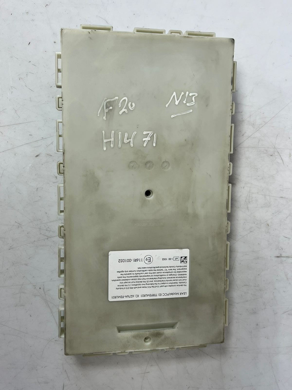 BMW F20 F21 F22 F30 F31 F32 F36 Front Electronic Module Control Unit 9292652 OEM