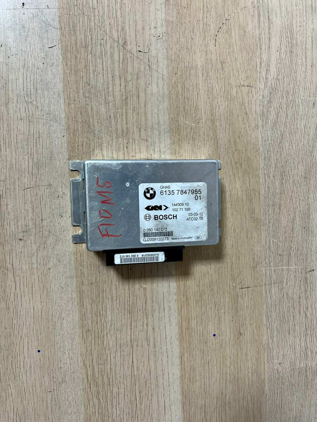 2012 BMW M6 Differential Lock Control Module 6135 7847955 M5 F10 and M6.