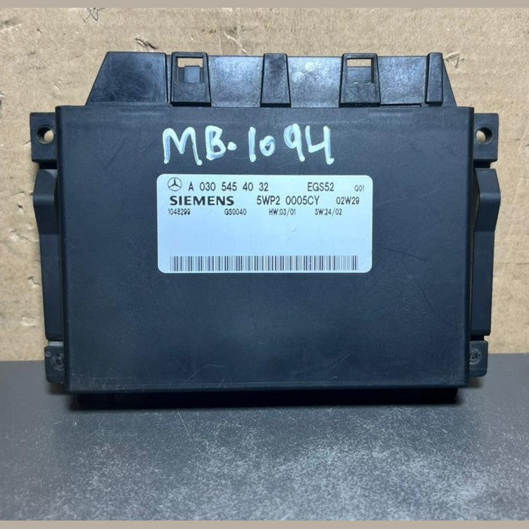 02-08 Mercedes W211 Gearbox Transmission Control Unit Module A030 5454032 OEM