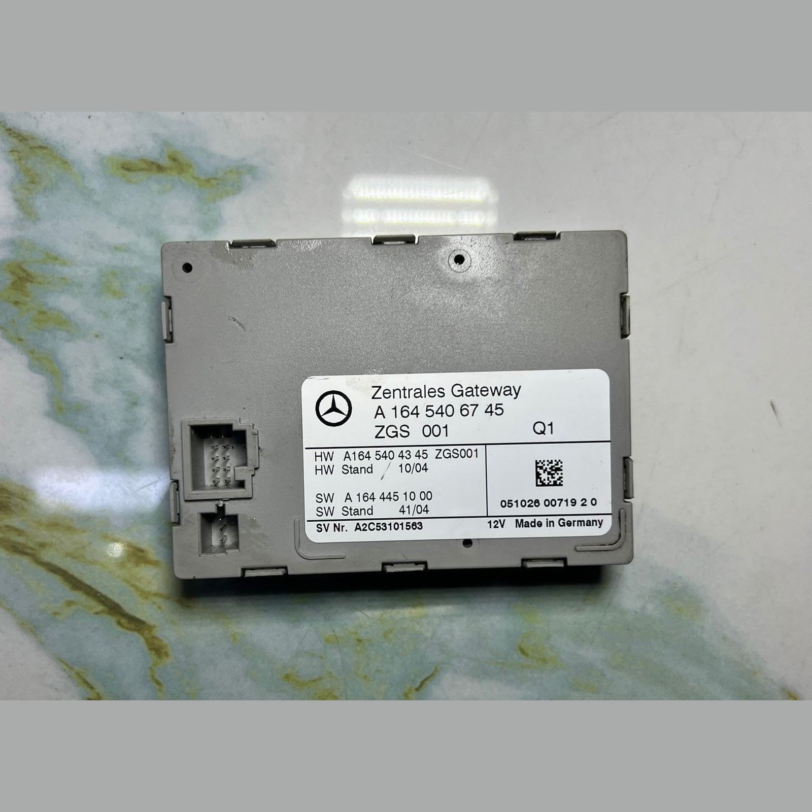 2007 Mercedes-Benz ML320 Gateway Control Module A1645406745 W164 R-Class W251