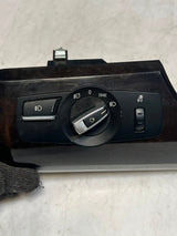 2011 BMW 528i X3 5' F01, F06, F07, F10, F12 Headlight Control Switch 9192745