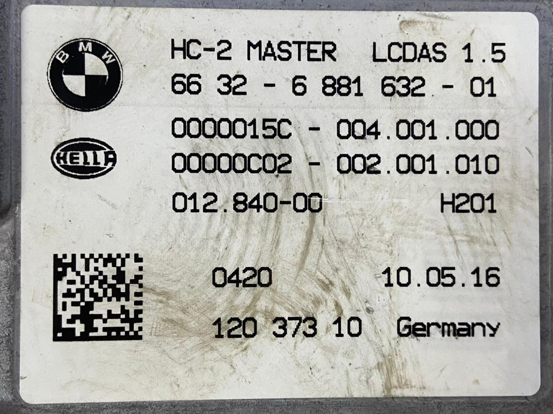 BMW F30 F31 F32 F33 Lane Change Warning Sensor 6881632 66326881632