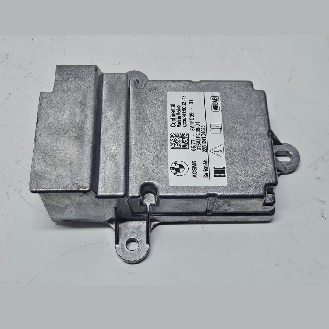 BMW X3 G01 RESTRAINT DIAGNOSTIC COMPUTER MODULE SRS UNIT OEM 5A1FC39