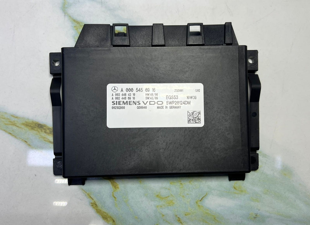 10–15 Mercedes E-Class W212 Gearbox Transmission Control Module A000 5456916 OEM