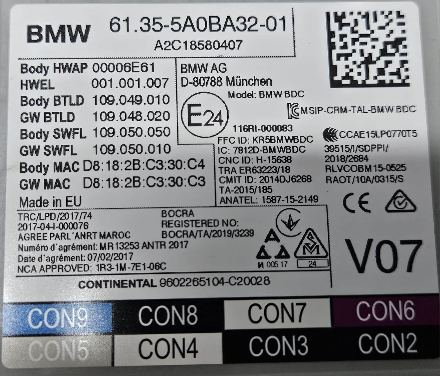 2020 BMW X3 G01 M40iX B58D RHD Engine Control Unit ECU Set 9846689 OEM