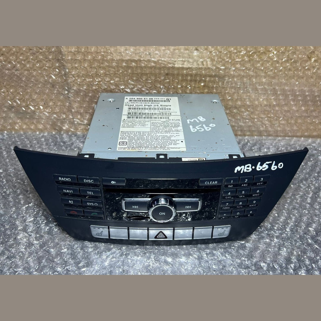 2012-2014 Mercedes W204 C-Class Radio Audio Head Unit CD Player A204 9006108 OEM