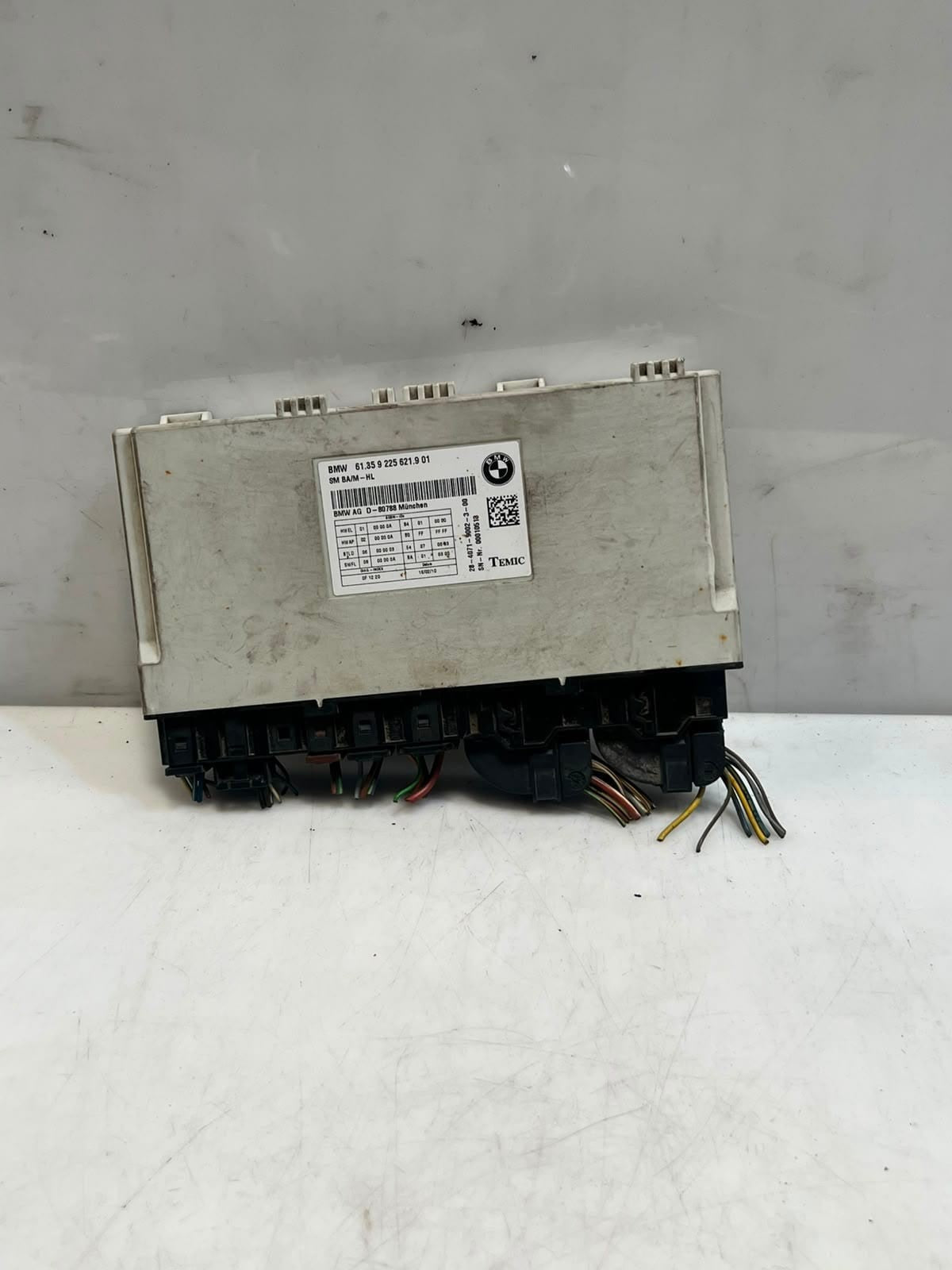 2011-2016 BMW 528i F10 F11 535i 550i FRONT LEFT Seat Control Module 9225621 OEM