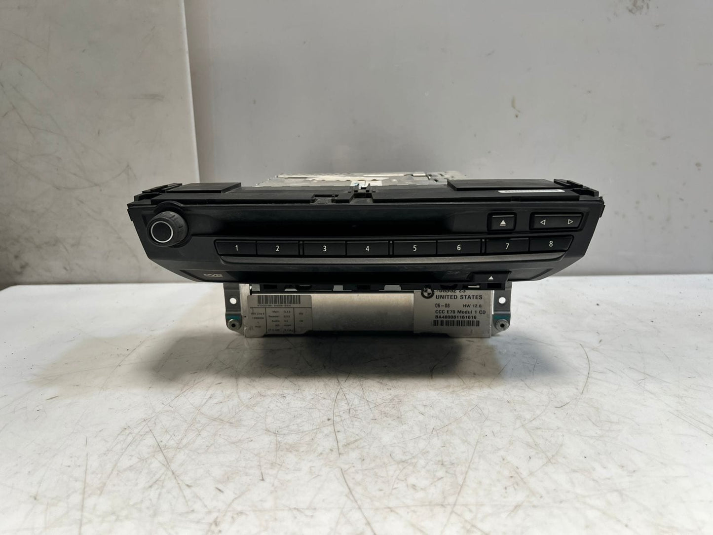 2006-2013 BMW X5 E70 and X6 E71 Navigation Radio Head Unit 9185542 OEM