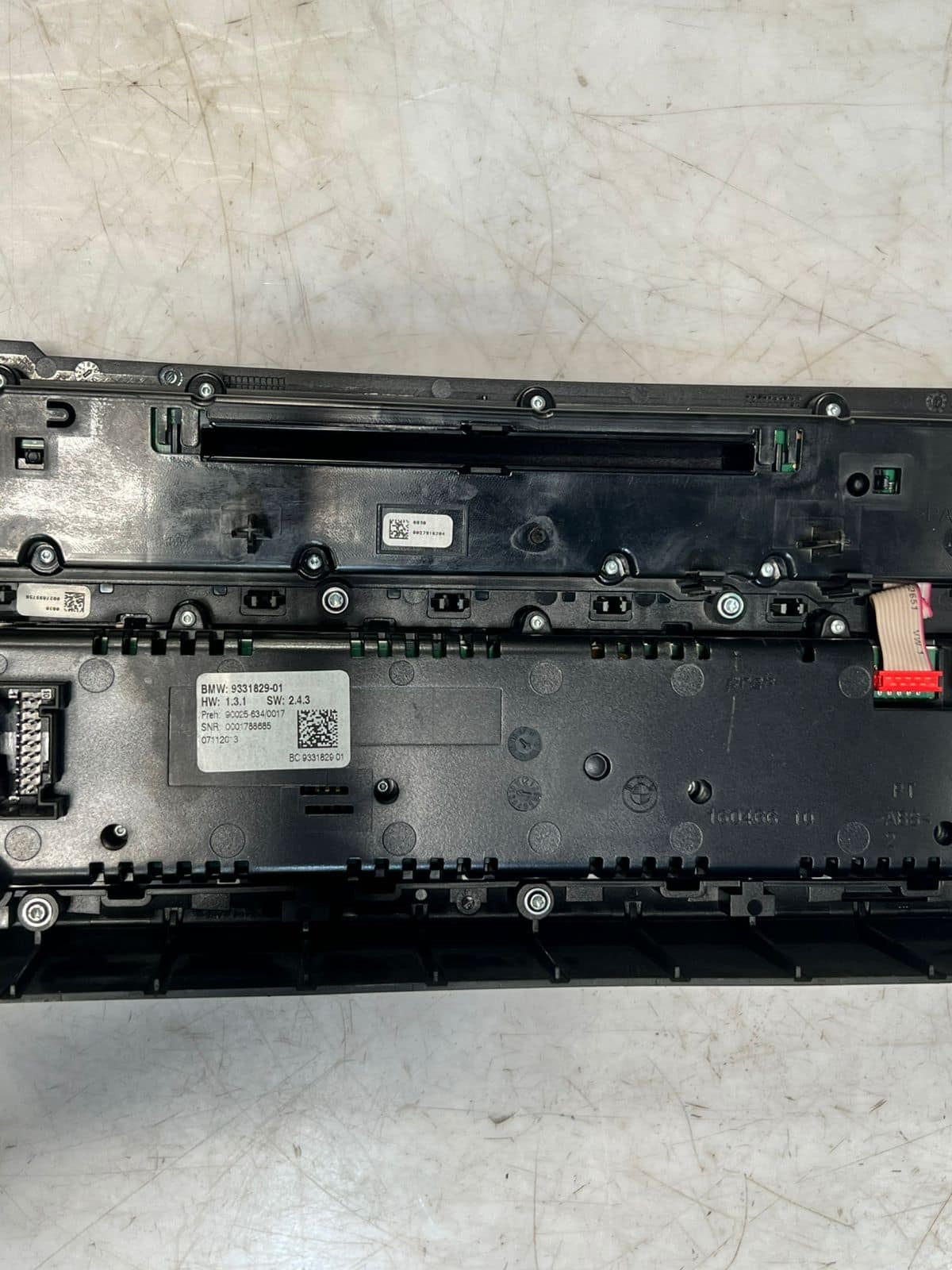 BMW 5 Series F10 F11 Climate Control Unit Heated Seats A/C PANEL 9331829 OEM