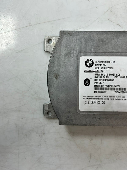 2008-2014 BMW X6 F01, F02, E71, E72 Bluetooth Control Unit Module 9205930 OEM