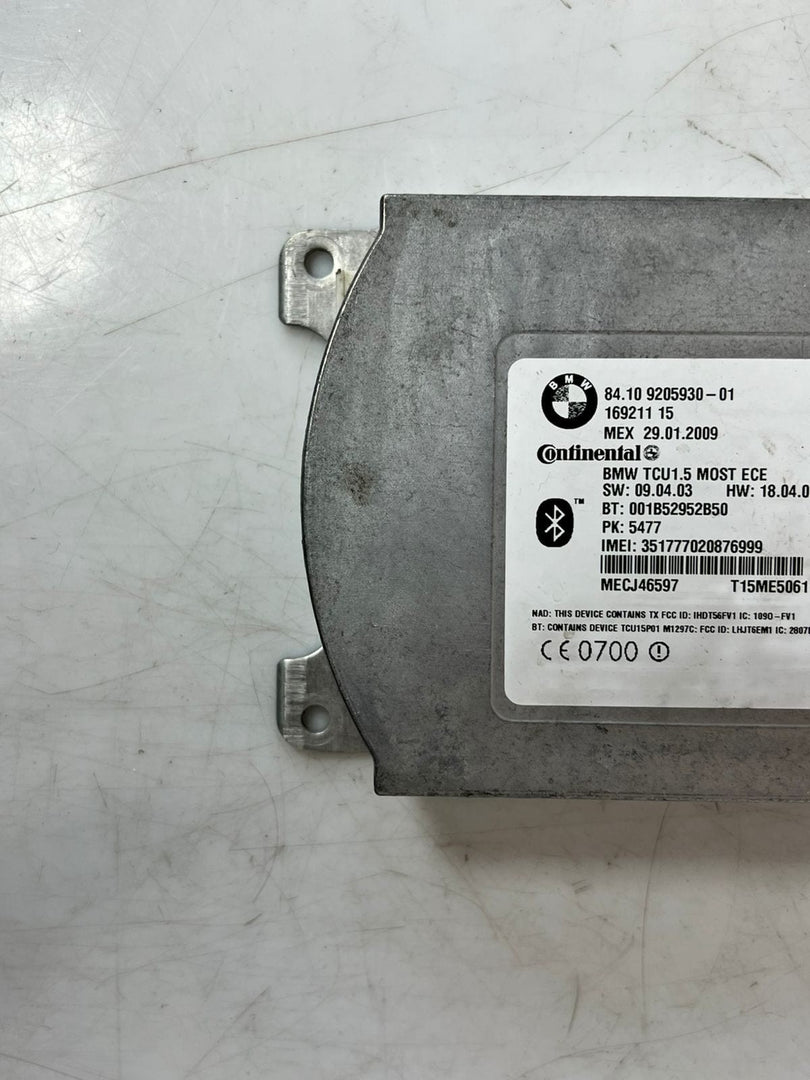 2008-2014 BMW X6 F01, F02, E71, E72 Bluetooth Control Unit Module 9205930 OEM