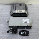OEM BMW X3 F25 N47 ENGINE CONTROL UNIT ECU SET 8574092 BOSCH
