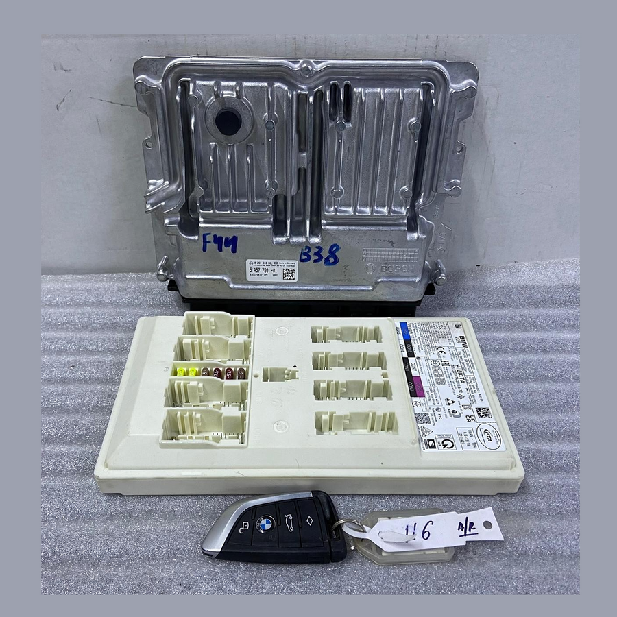 OEM BMW B38A15A F40 F44 1 SERIES ENGINE CONTROL UNIT DME ECU SET 5A57780