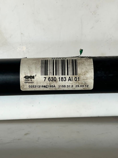 2016-2018 BMW F10 5 Series 528i and 520i Drive Shaft Rear Left 7630183 OEM
