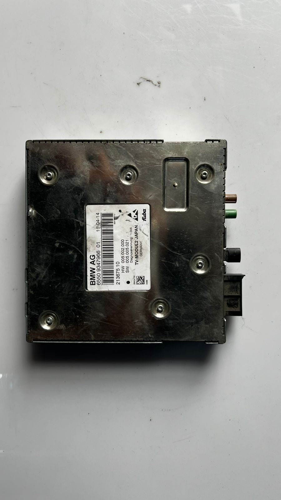 BMW F30 F31 F80 M3 F10 F18 5' F12 F13 6' Tv Module 9347966