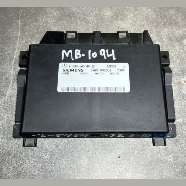 02-08 Mercedes W211 Gearbox Transmission Control Unit Module A030 5454032 OEM