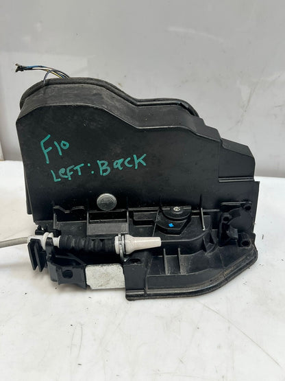 2016-2018 BMW F10 X5M E70 and F30 330e LEFT REAR Door Lock Actuator 7202147