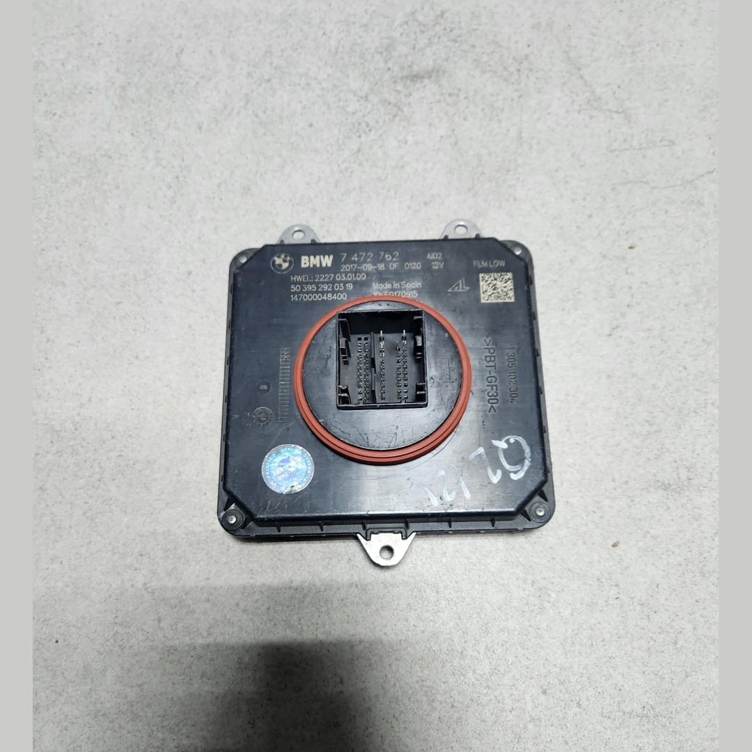 BMW Headlight LED Driver Module Control Unit Daytime Running Lights 7472762