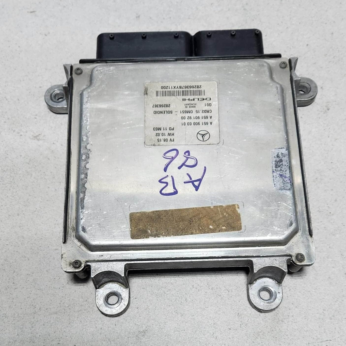 Benz Engine Control Unit A6519000301 OM651 diesel engines DELPHI