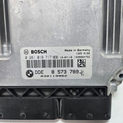 2013 BMW X5 F10 F07 F15 with N57 Engine Control Unit DDE 8573789 OEM