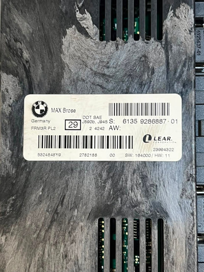 2010-2015 BMW X1 E84 E90 E92 E93 Footwell Control Module FRM 9286887 OEM