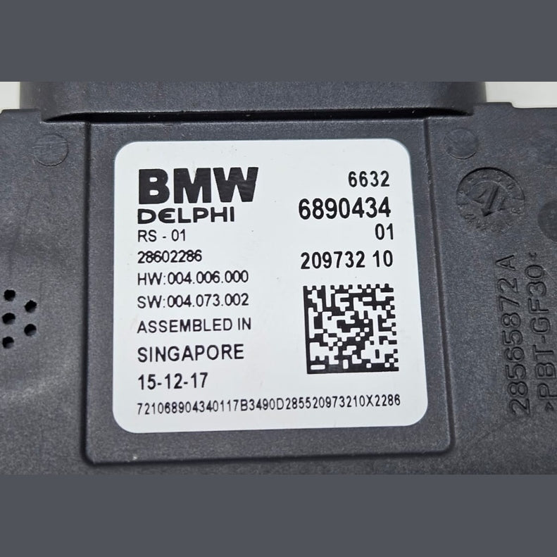 2018 BMW 530i G30 G31 G32 F90 G11 Blind Spot Radar Detection Module 6890434 OEM