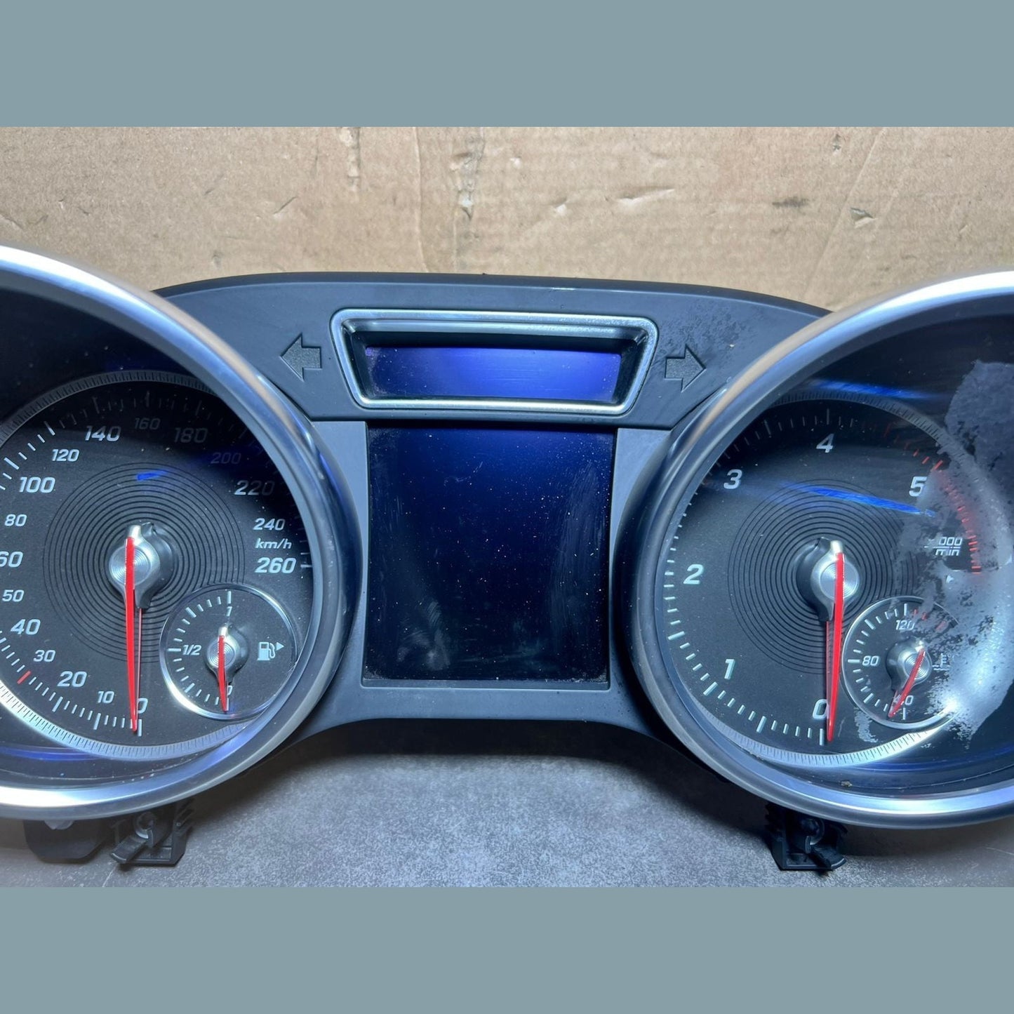 13-16 Mercedes-Benz W166 GLE Instrument Cluster Speedometer A166 9000919 OEM