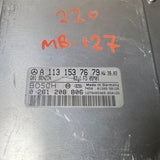 01-06 Mercedes W220 S-Class Engine Control Module Unit ECM ECU A113 1537679 OEM