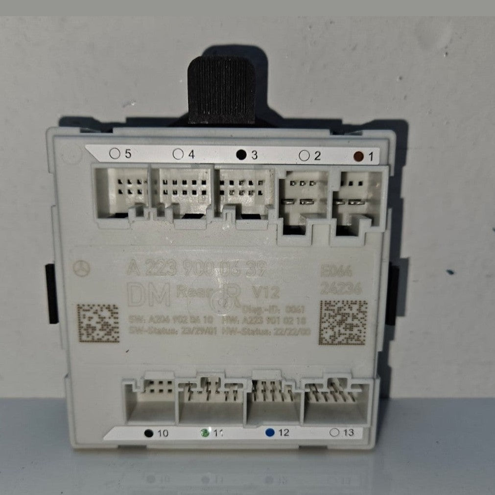 Mercedes W206 C-Class Rear Right Side Door Control Module A223 9000639 OEM RHD