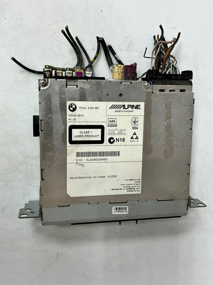BMW F20 F21 F22 F30 F31 Alpine CD Radio Player Head Control Unit 9331597