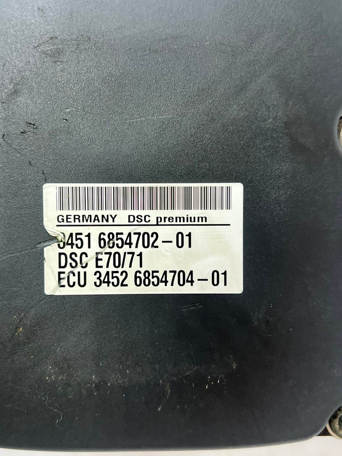 2007-2014 BMW X5 E70 X6 E71 Abs Dsc Hydraulic Pump Control Module 6854702 OEM