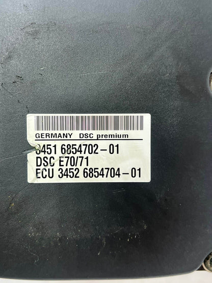 2007-2014 BMW X5 E70 X6 E71 Abs Dsc Hydraulic Pump Control Module 6854702 OEM