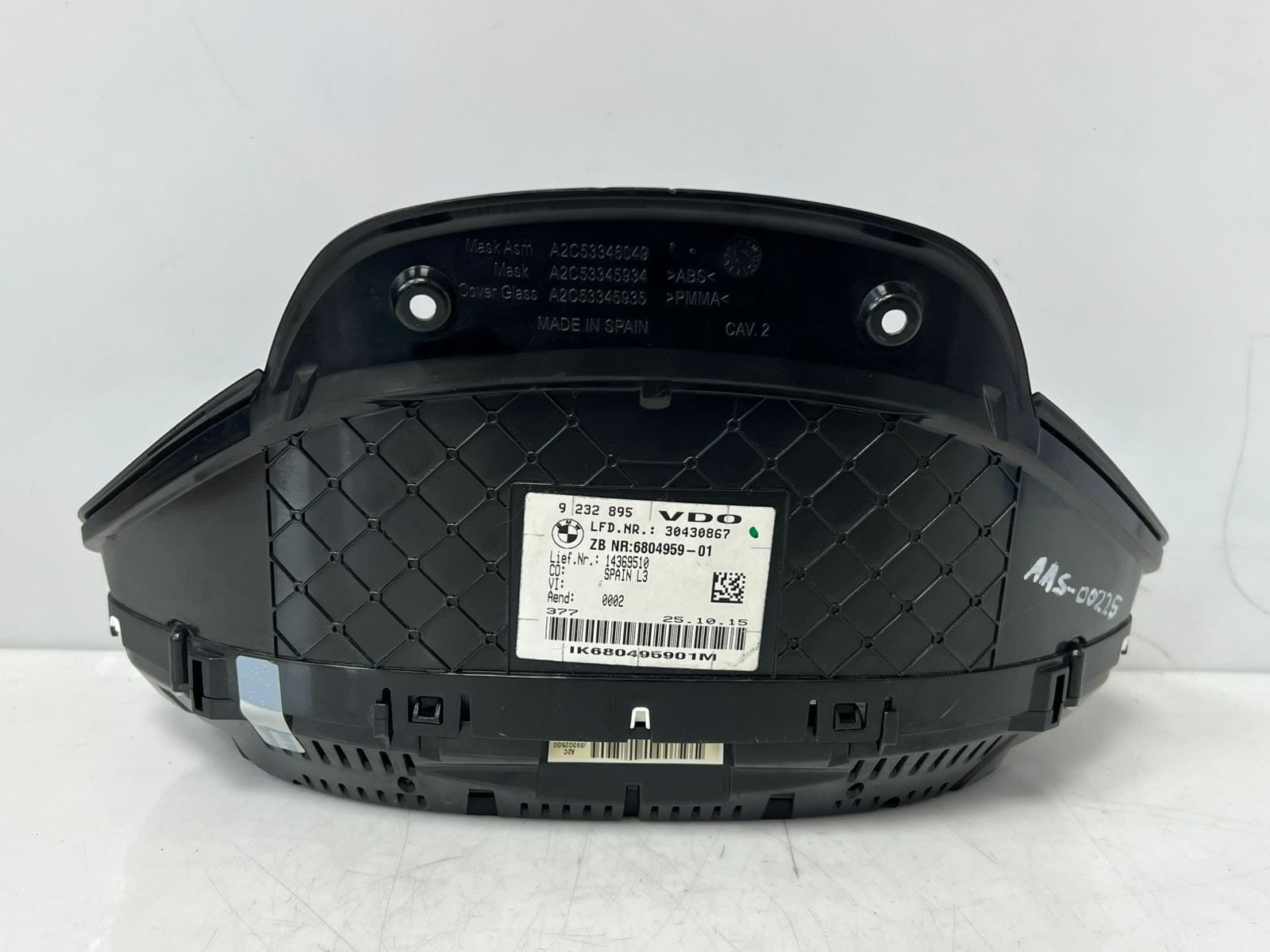 BMW 3' 4' F30 F31 F32 F33 F34 Instrument Cluster Speedometer Plastic 6804959 OEM