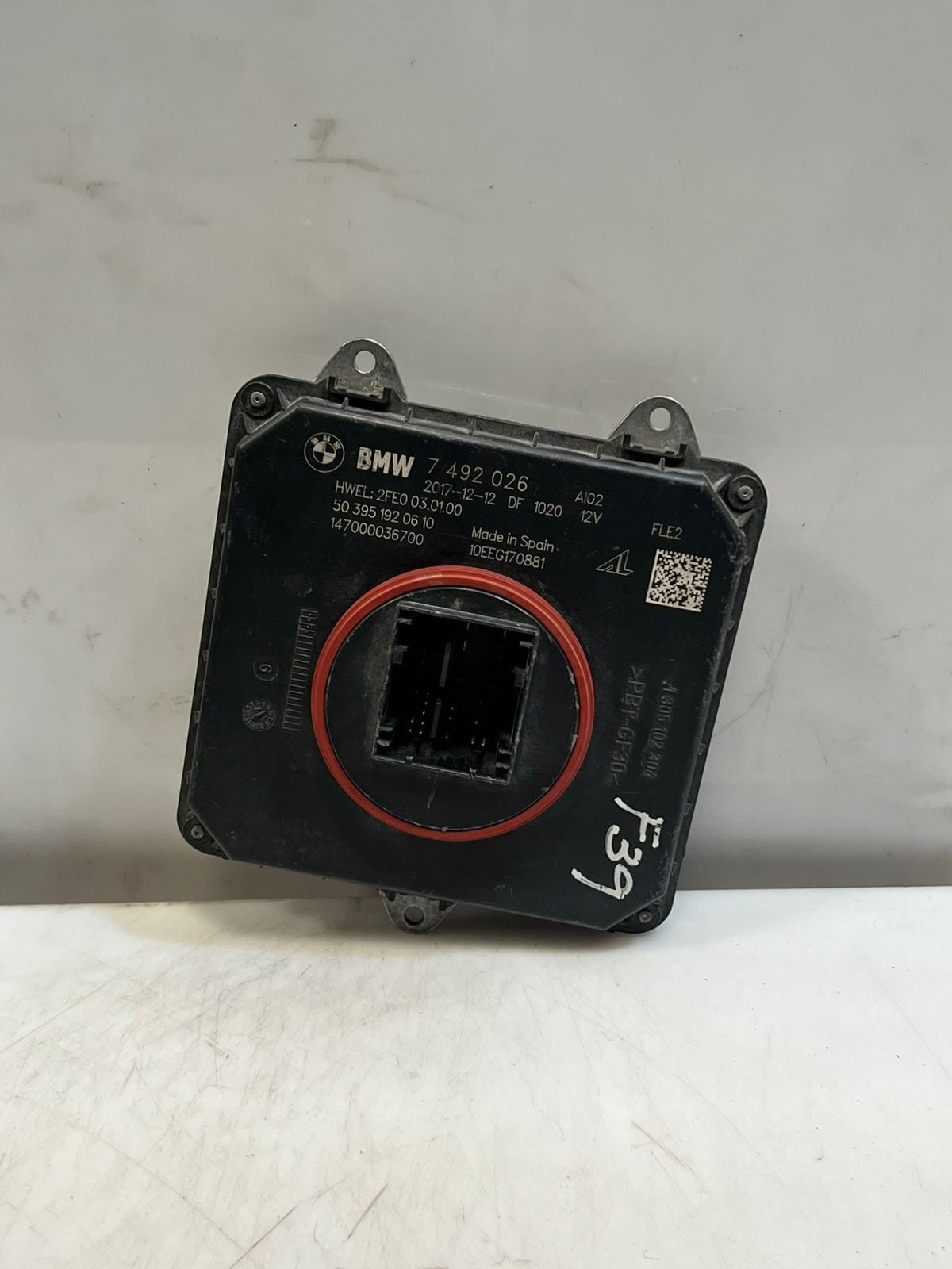 BMW F20 F39 F32 Led Headlight Control Module Left Or Right Adaptive Led 7492026