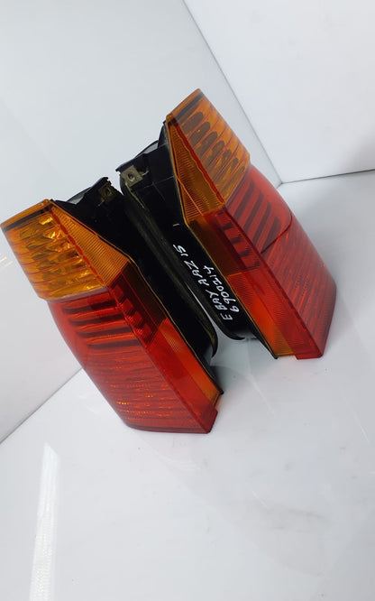 BMW E39 5 Series Touring Outer Rear Left Right Tail Light Orange 6900214 6900213