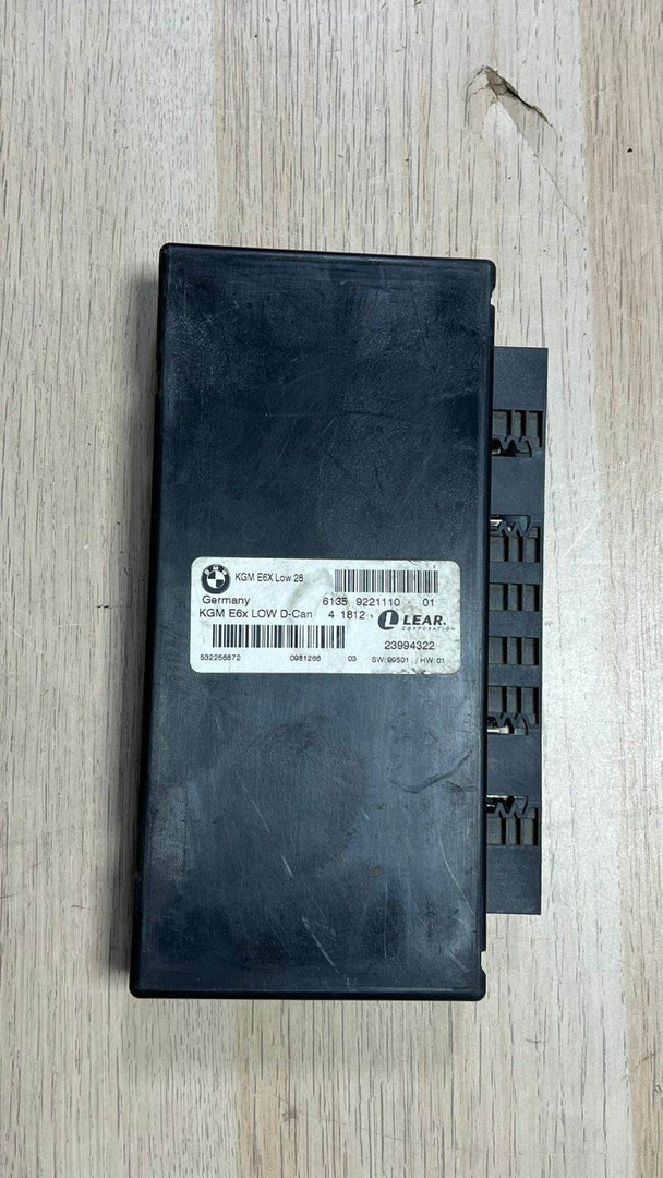 2008-2010 BMW 528i Body Gateway Module 9221110 5 6 Series E60 E61 E63 E64