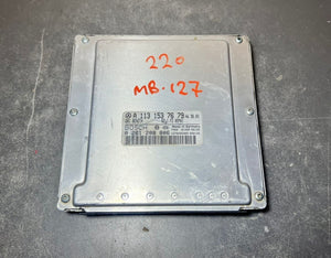 01-06 Mercedes W220 S-Class Engine Control Module Unit ECM ECU A113 1537679